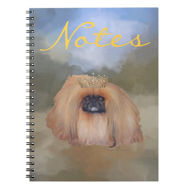 Caderno Espiral Pekingese Royal (Frente)