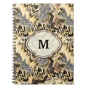Caderno Espiral Pele de Jaguar, cobras