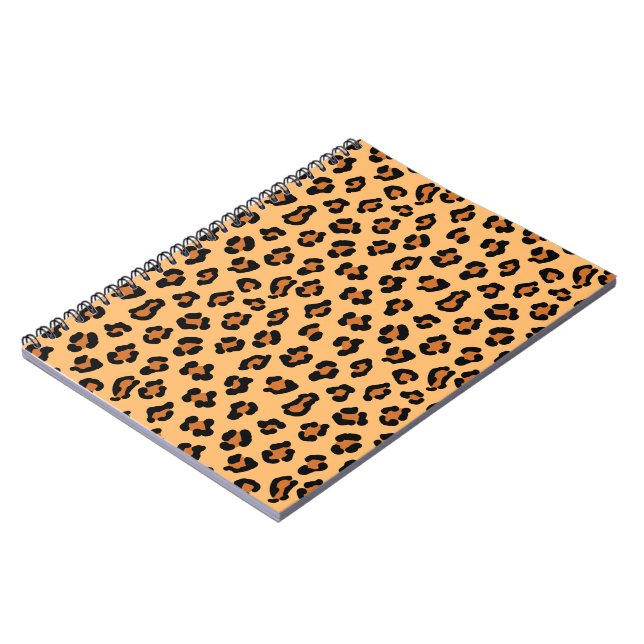 Caderno Espiral Pele Leopard (Left Side)