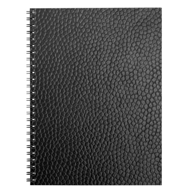 Caderno Espiral Pele negra textura da pele (Frente)