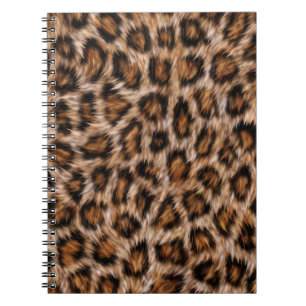 Caderno Espiral Peles-leopardo Peles Peles com pelo Jaguar Pele de