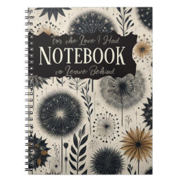 Caderno Espiral Pelo amor que tive de deixar para trás