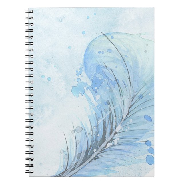 Caderno Espiral Pena de Aquarela (Frente)