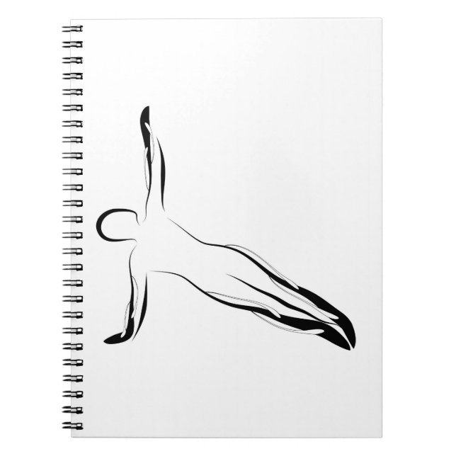Caderno Espiral Penas de pilates (Frente)