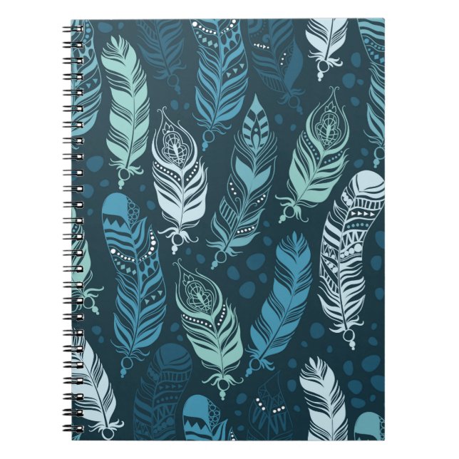 Caderno Espiral Penas sem soldadura (Frente)