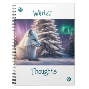 Caderno Espiral Pensamentos de Inverno