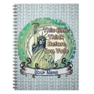 Caderno Espiral Pense em liberdade