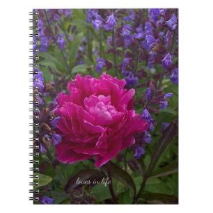 Caderno Espiral Peony & Sage
