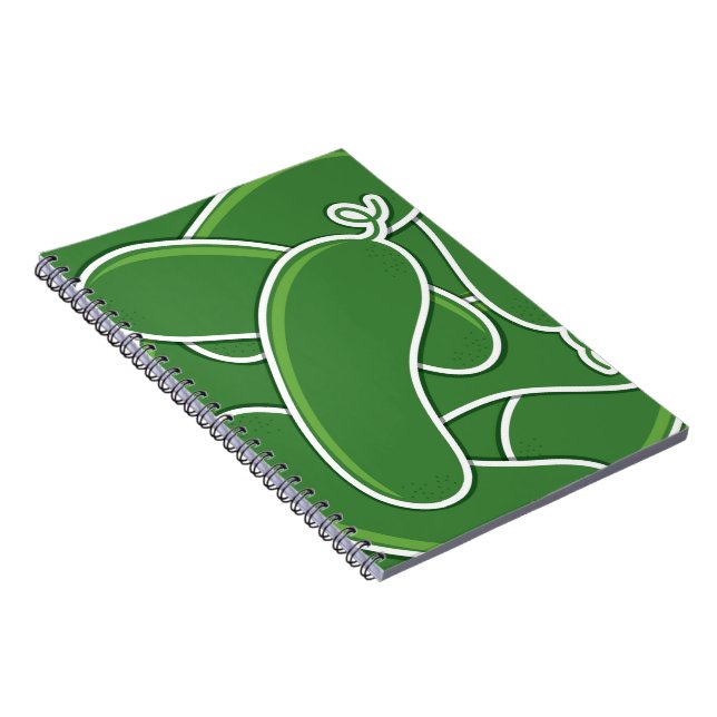 Caderno Espiral Pepino fungo (Lado Direito)