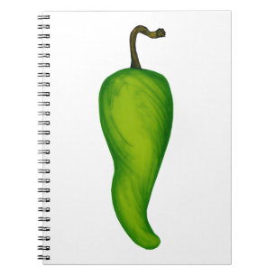 Caderno Espiral Pepper Verde