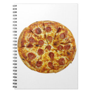 Caderno Espiral Pepperoni Pizza