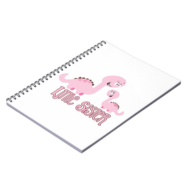 Caderno Espiral Pequena Irmã Dinossaur (Left Side)