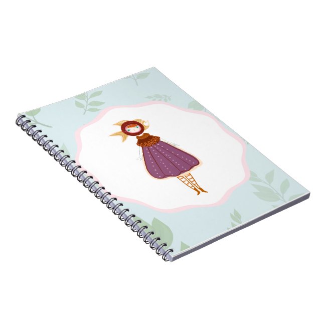 Caderno Espiral Pequeña pez  (Lado Direito)