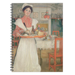 Caderno Espiral Pequeno almoço em uma bandeja, 1904 do carregando