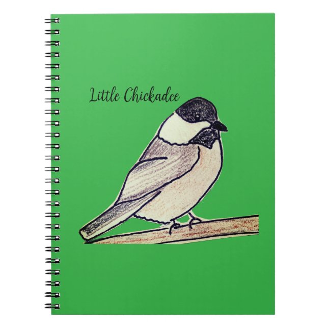 Caderno Espiral Pequeno chapim (Frente)