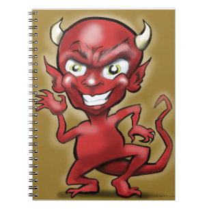 Caderno Espiral Pequeno Diabo