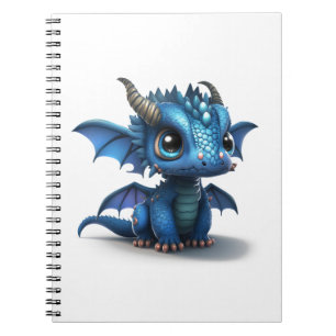 Caderno Espiral Pequeno Dragão