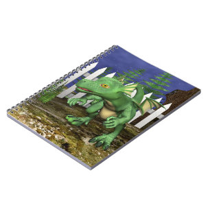 Caderno Espiral Pequeno Dragão