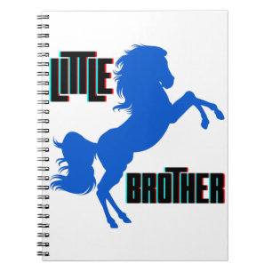 Caderno Espiral Pequeno Irmão Cavalo Rurgindo