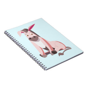Caderno Espiral Pequeno Macaco Rosa - Adicionar Sua Cor / Texto