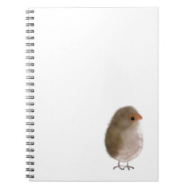 Caderno Espiral Pequeno passarinho Engraçado