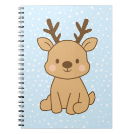 Caderno Espiral Pequeno Renas