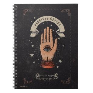 Caderno Espiral PERCIVAL GRAVES™ Magic Hand Graphic