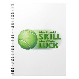 Caderno Espiral Perder Skill Ganhou a Bola da Sorte