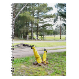 Caderno Espiral Perdido no Jardim de novo