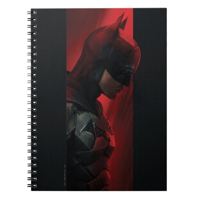 Caderno Espiral Perfil do Bar Vermelho do Batman (Frente)