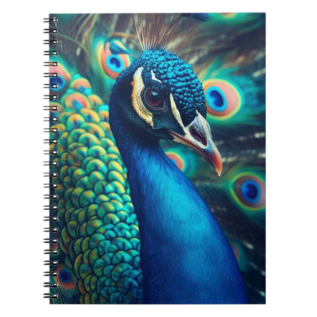 Caderno Espiral Perfil Peacock (Frente)