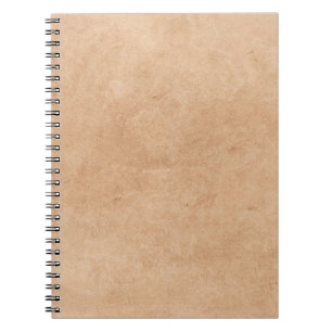 Caderno Espiral Pergaminho de textura antiga em papel