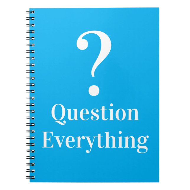 CADERNO ESPIRAL PERGUNTA TUDO (Frente)