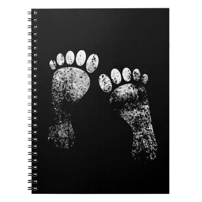 Caderno Espiral Pernas favoritas, rastreia a próxima pessoa, piada (Frente)