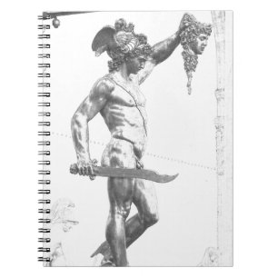 Caderno Espiral Perseu com o Chefe de Medusa