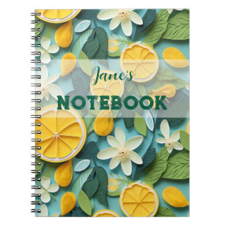 Caderno Espiral Personalise: 3D lemon