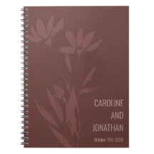 Personalização de Casamento de Arte em Linha Flora