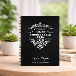 Caderno Espiral Personalizado Alma Inquebrantável