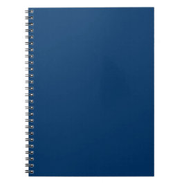 Caderno Espiral Personalizado Azul Meia-Noite – En
