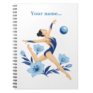Caderno Espiral Personalizado de Ginástica Rítmica