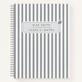 Caderno espiral personalizado Dias de Volta às Aul