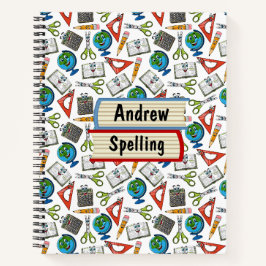 Caderno Espiral Personalizado Escolar