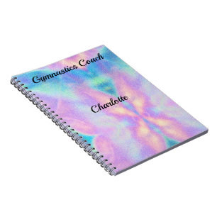 CADERNO ESPIRAL PERSONALIZADO - NOTEBOOK GYMNASTICS COACH SPIRAL