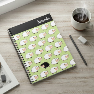 Caderno Espiral Personalizado Ovelha Negra Caprich