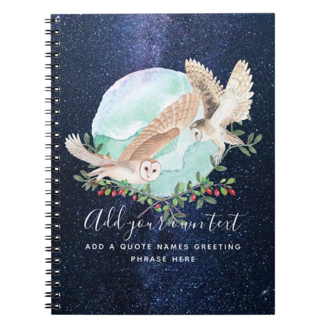 Caderno Espiral Personalizado OWLS (Frente)