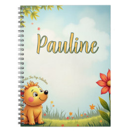 caderno espiral personalizado para crianças