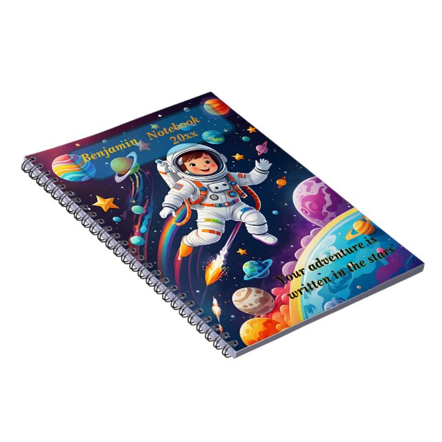 Caderno Espiral Personalizado para Crianças – Tema (Lado Direito)