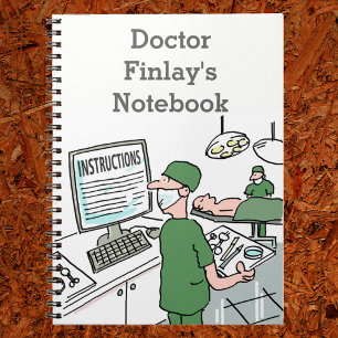 Caderno Espiral Personalizado para Profissionais Médicos