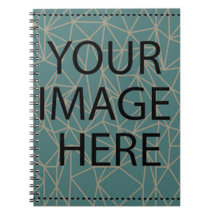 Caderno Espiral Personalizado Personalizado Sua Própria Fotografia