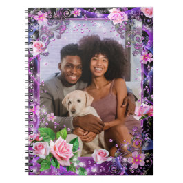 Caderno Espiral Personalizado Romântico